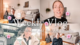 WEEKLY VLOG UK | B&M AND ALDI HAUL NEW IN SPRING DECOR | Emma Nightingale