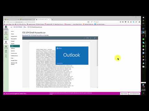 Outlook Contacts - Import CSV File