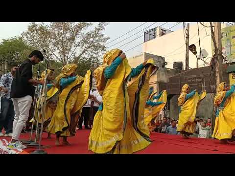 Dance performance in Anti Drug Campaign Cyclothon 2 Tiranga Chowk Sonipat