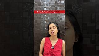 Natural Classification Systems | Plant Kingdom #shorts #ytshorts #study #biology #neet