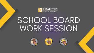 December 8, 2026 School Board Work Session