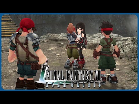 Tifa "reunites" with Jessie, Biggs, and Wedge - Final Fantasy 7 Ever Crisis