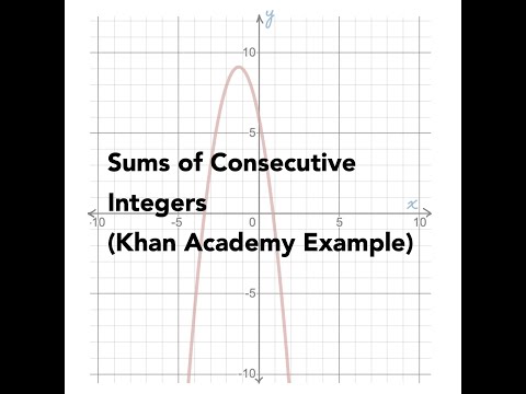 Sum of Consecutive Integers