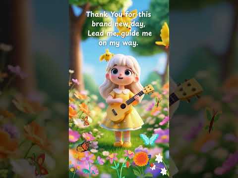 Start Your Day by Thanking God 🌞 | Christian Kids Song #thankyougod #startyourdaywithgod