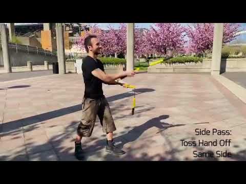 Side Pass Toss: Hand Off
