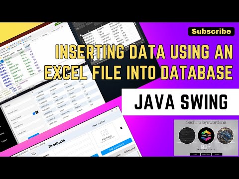 Inserting data using an Excel file into database table using java #Demo #java #bulkiploading