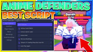 Anime Defenders Script/Hack (INFINITE GOLD, ADMIN LABEL, INSTANT ROLL AND MUCH MORE!)