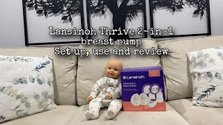 ランシノ スライブ 2-in-1 搾乳器のセットアップ、使用方法、レビュー