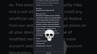 id ban because using of delta executor #roblox