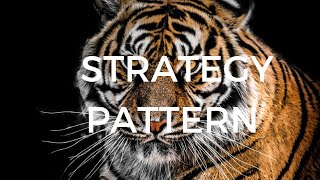 Strategy pattern using real world example