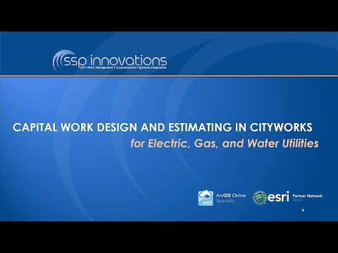 Capital Work Design and Estimating in Cityworks