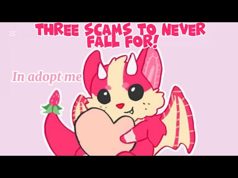 Three scams you should never fall for in adopt me!! #robloxadoptme #Roblox #scams