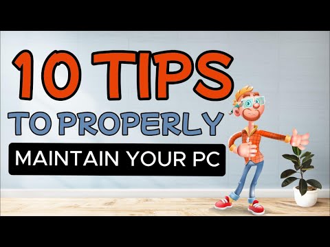 Easy PC maintenance  that anyone can do!