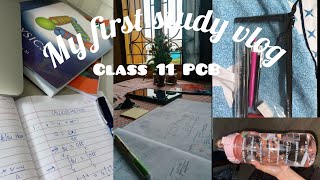 #this is my first study vlog # class 11 PCB student # study vlog #pcb student class 11 ## study##