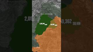 Punjab vs Punjab #pakistan #fact #india #maps #shortsfeed #punjab