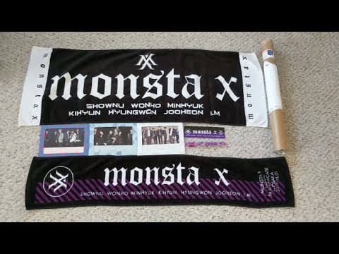 [Unboxing] Monsta X - Official Postcard Sets and Japanese Goods