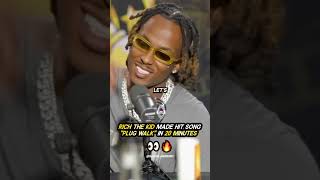 Rich The Kid MADE hit song "Plug Walk" in 20 MINUTES 👀🔥