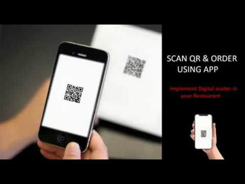 Contact Less Order Booking Using QR Code | Smart Restaurant Solution App