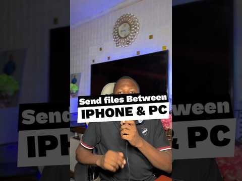 How to send files from IPhone to PC | intel Unison app #iphone #intelunison #editing #content #feed