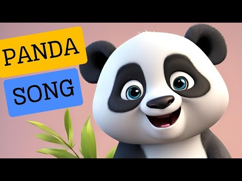 Panda panda song. Funny panda child song.