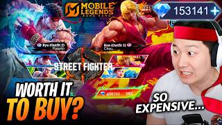 Worth it? MLBB x Street Fighter: How Much Are the NEW Skins? (Paquito, Chou, Dyrroth, Guinevere)