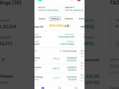 ₹360profit Book l option Trading 📊🤑 #trending#status #shortvideo #newsong