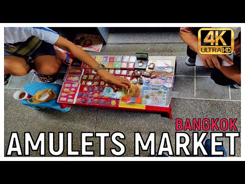 Mercado de amuletos en Bangkok: Wat Ratchanatdaram Worawihan (Loha Prasat)