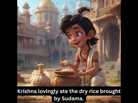 Krishna and sudhama story #friendshipdayspecialvideo #friendship #krishna #viralshort #viral