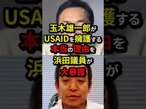 ㊗️20万再生！浜田議員「国民民主はこれ止められたら困るのですよ」