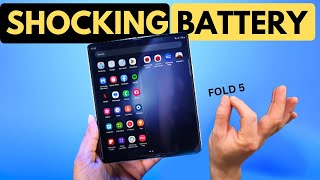 Samsung Galaxy Z Fold 5 - Battery Life Reality