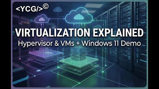 Virtualization Explained | What is Hypervisor | Create your first virtual machine on Windows 11