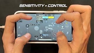 3.9 Update! PUBG MOBILE ! BEST SETTING & SENSITIVITY IN 2025 🔥/ IPHONE 11 HANDCAM PUBG ❤️