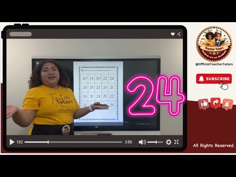 🌟 Number 24: Notice, Count, and Understand