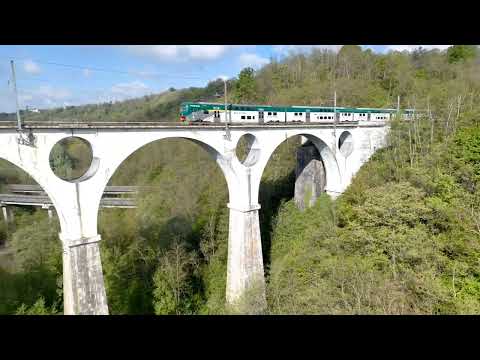 Malnate (VA), ponte ferrovia Saronno-Laveno
