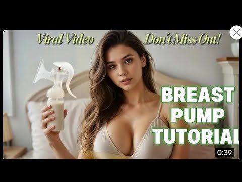 From Massage to Milk | My First Manual Pumping Routine for Moms✨
