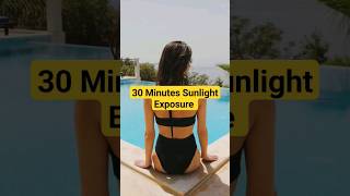 #shorts Benefits of 30 Minuses of Sun Exposure #healthylifestyle #sunexposure #health #mentalhealth