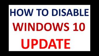How to Disable Windows Automatic Updates | stop Windows Update 10 Permanently  | IT By Edvin