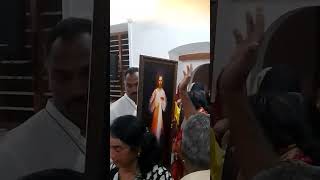 jesus I trust in you #frdanielasirvathamcpps #godblessyou #holymother Ramapuram church visit #script
