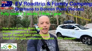 EV Model 70% Cheaper Fuel v Petrol | Fully Loaded EV Road Trip & Camping | Electric Car Australia