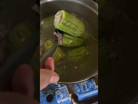 Boiled meat stuffed #cooking #animals