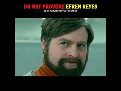 Do Not PROVOKE Efren Reyes Like this