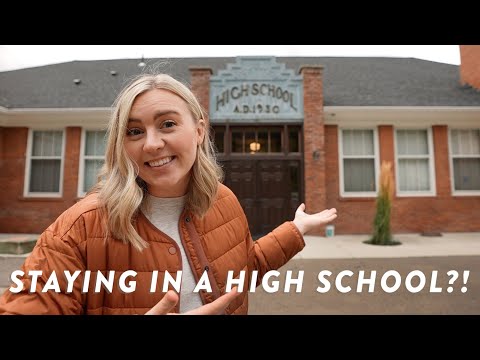 I Rented a HIGH SCHOOL on Airbnb