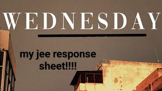 Jee response sheet and answer key!!!!! #aispirants #jeelife #jee #answerkey #responsesheet #boards 