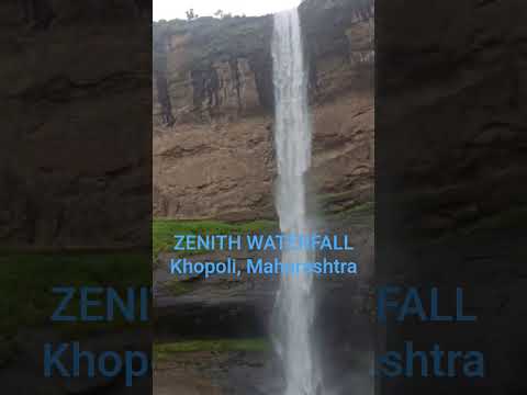 ZENITH WATERFALL Tourist attraction in Khopoli, Maharashtra.