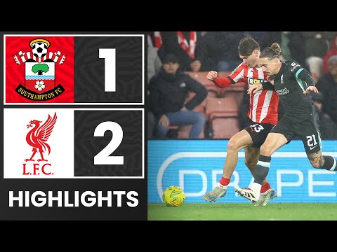 HIGHLIGHTS: Southampton 1-2 Liverpool | Carabao Cup