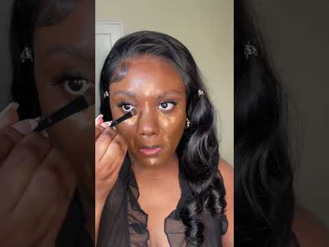 Natural Soft Glam MakeupRoutine For Dark Skin #blackgirlmakeup #darkskinmakeup #makeuplook