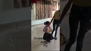 #grossmotoractivities #funandlearning #balance #enjoy #preschoolactivities #shortsvideo #trending