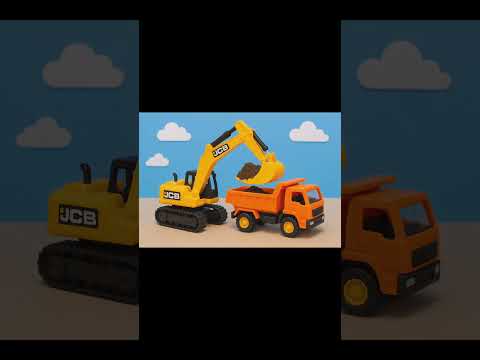 jcb with track|jcb carton|track carton|#jcb #cartoon #ytshorts