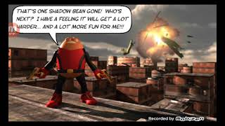 Killer bean unleashed level 8 helicopter fight rooftops gameplay.