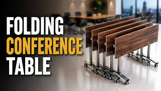 Best Folding Conference Table With Wheels: Top 8 Mobile Nesting Tables for Offices